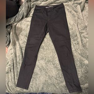 Black High Rise Skinny Jeans